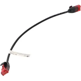 goobay 71547 Cat 6 Slim-Patchkabel, U/UTP, schwarz
