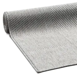 OTTO home Teppich OTTO HOME "Anna, auch als Läufer erhältlich" Gr. 12, grau, B:80cm H:3mm L:250cm, Kunstfaser, Teppiche, Teppich, In- und Outdoor geeignet, Sisal-Optik, Wetterfest & UV-beständig