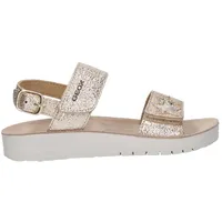 GEOX Mädchen J Costarei Gi Sandalen, Gold, 27 EU