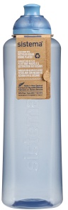 Sistema Trinkflasche Swift Squeeze, auslaufsicher, Stilvoller Trinkbehälter für den Alltag, 1 Trinkflasche, Fassungsvermögen: 480 ml