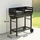 Outsunny Holzkohlegrill Grillwagen schwarz