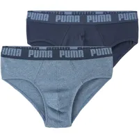 Puma EVERYDAY BRIEFS 2P« Packung, 2er Pack, blau M,