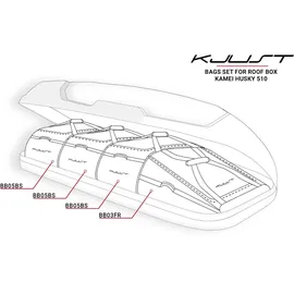 Kjust 4-teiliges Dachboxtaschen-Set für KAMEI HUSKY 510