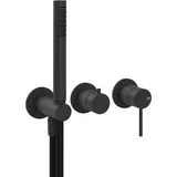 GESSI Gessi316 Fertigmontageset Einhebelmischer Dusche oder Wanne Unterputz für 1 Verbraucher Edelstahl 54039299
