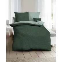 KAEPPEL Jaro Floral Grün 200 x 200 cm + 2 x 80 x 80 cm