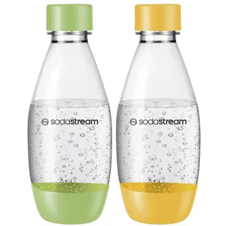 Sodastream Fuse PET-Flasche 2 x 0,5 l grün/orange 