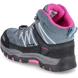 CMP Rigel Mid WP Kinder Mineral Green/Purple Fluo 32