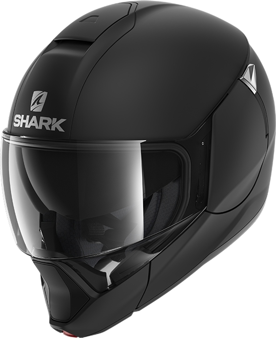 Shark Evojet Blank helm, zwart, XS