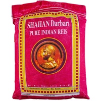 SHAHAN Darbari Langkorniger Basmati Reis 5 Kg aus Indien Rice Beilage Reiskocher