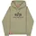 Alpha Industries Hoodie ALPHA INDUSTRIES "Basic Hoodie BL", Herren, Gr. XXS, grün (olive), Obermaterial: 80% Baumwolle, 20% Polyester, regular fit, Sweatshirts Hoodie