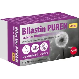 PUREN Pharma GmbH & Co. KG Bilastin Puren 20 mg Tabletten 50 St.