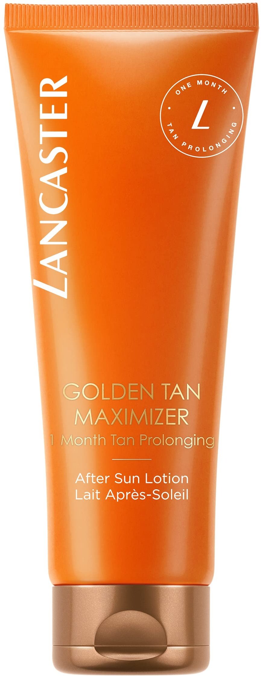LANCASTER Golden Tan Maximizer After Sun Lotion, Repair-Komplex rehydriert und beruhigt, für empfindliche Haut, 125ml