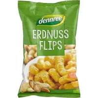 dennree Erdnussflips bio