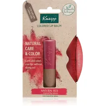 Kneipp Natural Care & Color tönender Lippenbalsam Farbton Natural Red 3,5 g