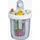 Munchkin Super Scoop Badespielzeugsammler Bad-Organizer Grau