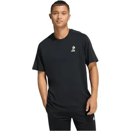 adidas LUX Coffee Cafe Pour Graphic T-Shirt schwarz S