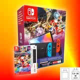 neon-blau/neon-rot + Mario Kart 8 Deluxe