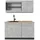 Vicco Küchenzeile R-Line 140 cm Beton/Anthrazit