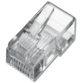 Digitus Modularstecker für Rundkabel, Pass through Stecker
