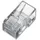 Digitus Modularstecker für Rundkabel, Pass through Stecker