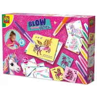 SES Creative Airbrush-Stifte Unicorn mehrfarbig