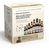 Riegele Biergeschenkset Braukunst Selection - Meisterwerke der Braukunst (8 x 0,33l)