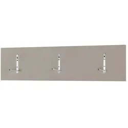 Wohnwert Garderobenleiste  Nicolo ¦ beige ¦ MDF-Platte ¦ Maße (cm): B: 100 H: 25 T: 3