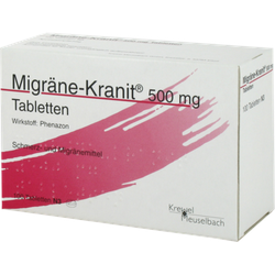 Migräne Kranit 500 mg Tabletten 100 St