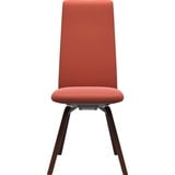 Stressless® Polsterstuhl Laurel, High Back, Größe M, mit schräggestellten Beinen in Walnuss rot