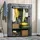 Homcom Kleiderschrank 118 x 170 x 49 cm Hellgrau