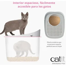 Catit Pixi Katzentoilette Grau