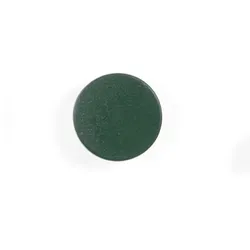 Bi-Office 10 mm Runde Magnete - Grün, Packung mit 10