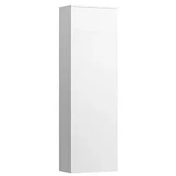 LAUFEN Kartell Hochschrank 130x40x27cm, Tür links, weiß matt