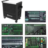 KS Tools COMPETITION Werkstattwagen mit 8 Schubladen und 434 Premium-Werkzeugen - 512.5434