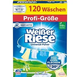 Weißer Riese Universal Vollwaschmittel Pulver 120 WL
