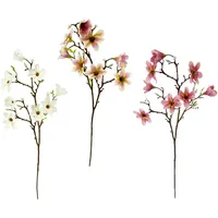 I.GE.A. Kunstblume »Magnolienzweig« 3er Set, rosa