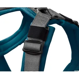 Hunter Hundegeschirr Maldon Up mit Griff M-L petrol/grau