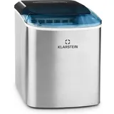 Klarstein On-The-Rocks Eismaschine LED 12kg je 24h 2.1l Edelstahl schwarz