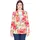 Ulla Popken Blazer floral Mohnrot 50