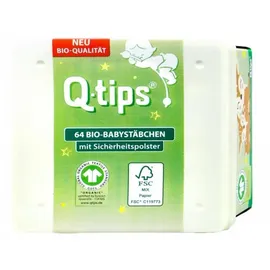 Q-Tip Bio-Wattestäbchen für Babys 64 Stück