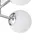 EGLO LED Deckenleuchte CASTROVIDO für Badezimmer 4xG9/4,2W/230V IP44", chrom, - Chrom glänzend