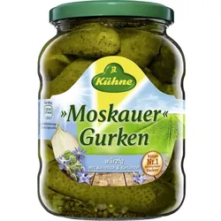 Kühne Moskauer Gurken mit Borretsch und Koriander 670G