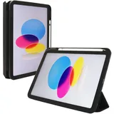JT Berlin Folio Case für iPad 2022 (10. Gen) Schwarz