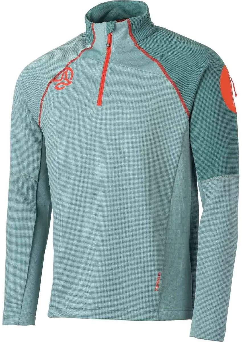 Ternua Lemik 1/2 Zip M grey mint (3488) XXL