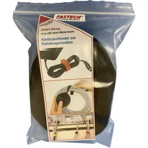 FASTECH® 699-330-Bag Klettband zum Bündeln Haft- und Flauschteil (L x B) 5000 mm x 50 mm Schwarz