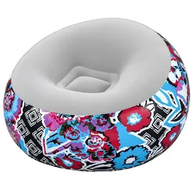 BESTWAY Floral Air Aufblasbares Sofa - Multicolour - 112 x 112 x 66 cm