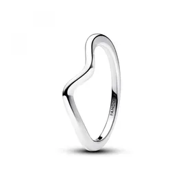Pandora Polierte Welle Ring 193095C00 Damenring