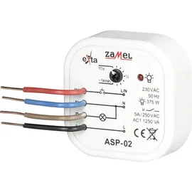 Zamel ASP-02 Treppenlichtzeitschalter Einbau 230V