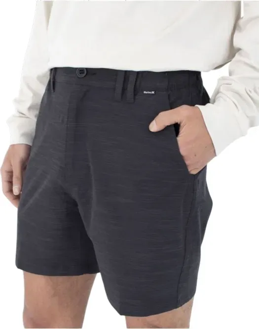 HURLEY PHANTOM SLUB 3/4 WAISTBAND 18 Walkshort 2026 black - 36