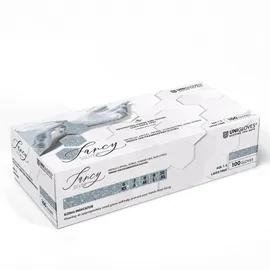 Unigloves Fancy Nitrilhandschuhe Gr. L Silver 100 Stück